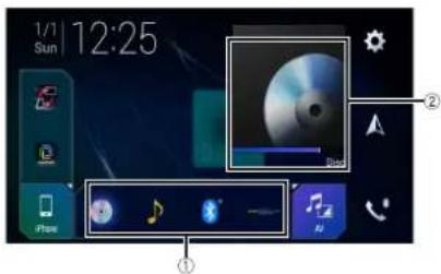 PIONEER AVICZ810DAB - Changement du panneau de fonction - 3