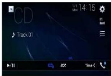 PIONEER AVICZ810DAB - Écran de source audio 1 - 2