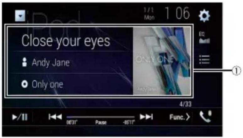 PIONEER AVICZ6330BT - Écran de source audio 1 - 1