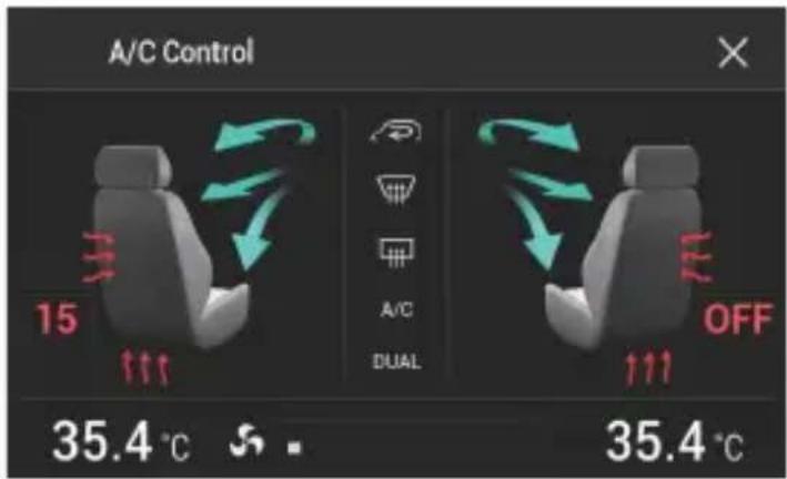 PIONEER AVICZ6330BT - Écran Confort / Climatisation - 1