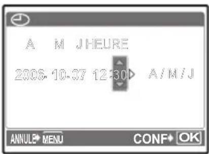 OLYMPUS X745 - c. Appuyez sur les touches  et  pour selectionner [M]. - 4