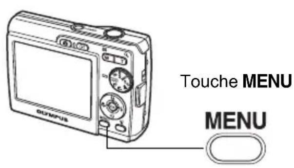 OLYMPUS X745 - Menu principal - 2