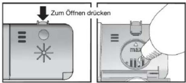 Pelgrim GVW260L - Klarspülernachfüllen - 1