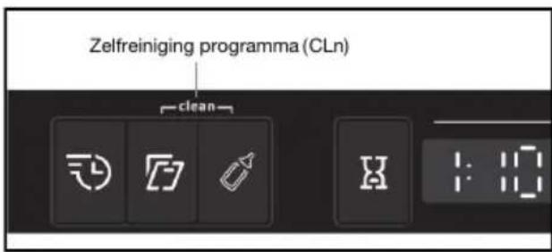 Pelgrim GVW260L - clean Zelfreinigingprogramma - 1