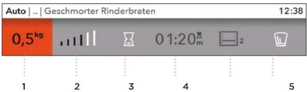 Pelgrim OVM834MAT - A) BACKEN/BRATEN MIT AUSWAHL DER SPEISEART - 4