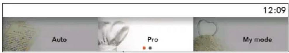 Pelgrim OVM834MAT - B) BAKING BY SELECTING AN OVEN SYSTEM (pro mode) - 2
