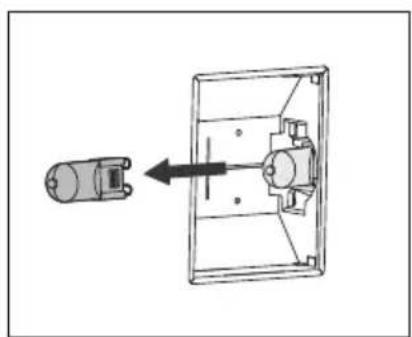 Pelgrim OVM834MAT - REPLACING THE BULB - 2