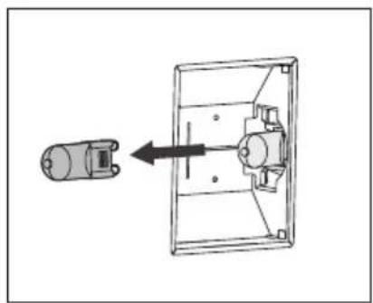 Pelgrim OVM834MAT - REEMPLACEMENT DE L'AMPOULE - 2