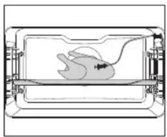 Pelgrim OVM834MAT - Cuisson avec la sonde thermométrique (sur certains modèles) - 2