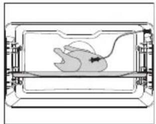 Pelgrim OVM834MAT - BRATEN MIT DER FLEISCHSONDE (abhängig vom Modell) - 2