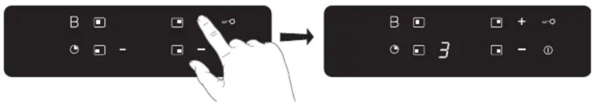 Pelgrim IK1264 - Utilisation des touches tactiles - 3