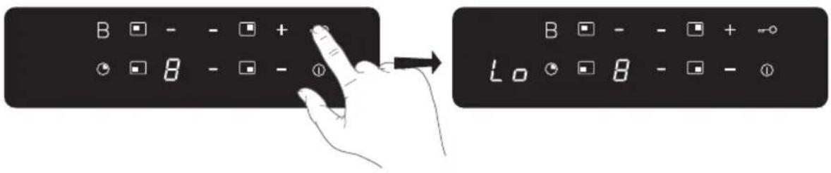 Pelgrim IK1264 - Activate the Lock mode - 1