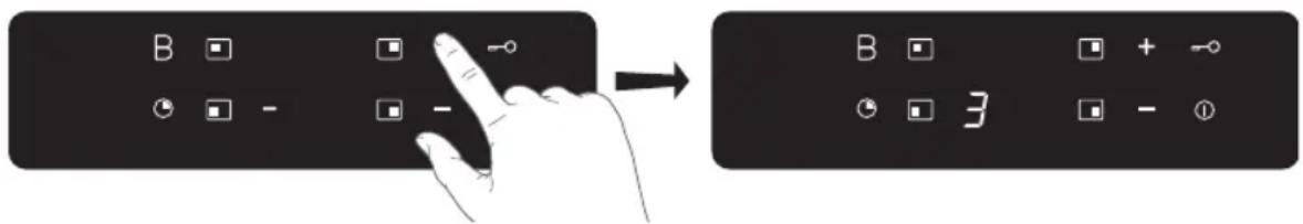 Pelgrim IK1264 - Gebruik van de aanraaktoetsen - 3