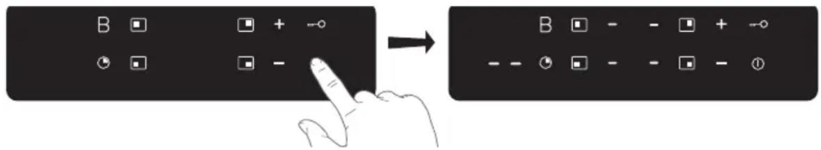Pelgrim IK1264 - Utilisation des touches tactiles - 1