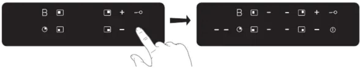 Pelgrim IK1264 - Touch-Tasten verwenden - 1