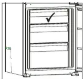 Pelgrim PCS2178 - Sections du compartiment congélation - 1