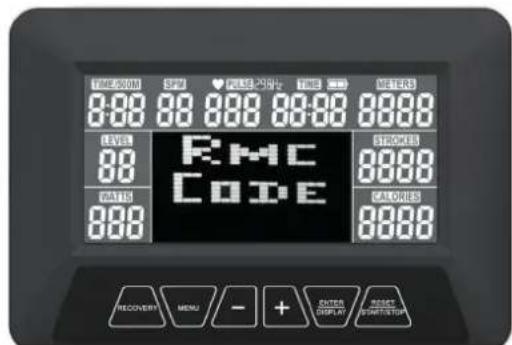 TIME: 00:00 SPM PULSE 20Hz TIME WETERS 8:00 80 800 80:00 80:00 LIVE 80 RMC CODE STOCKS 80 WATIS 800 CALORIES 8000 RECOVERY MENU - + FUTTER DISPLAY RESET RUNTING STOP
