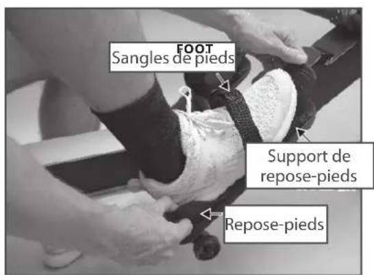 FOOT Sangles de pieds Support de repose-pieds Repose-pieds