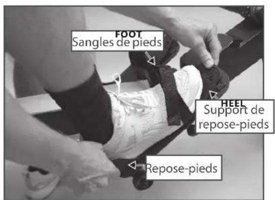 FOOT Sangles de pieds HEEL Support de repose-pieds Repose-pieds