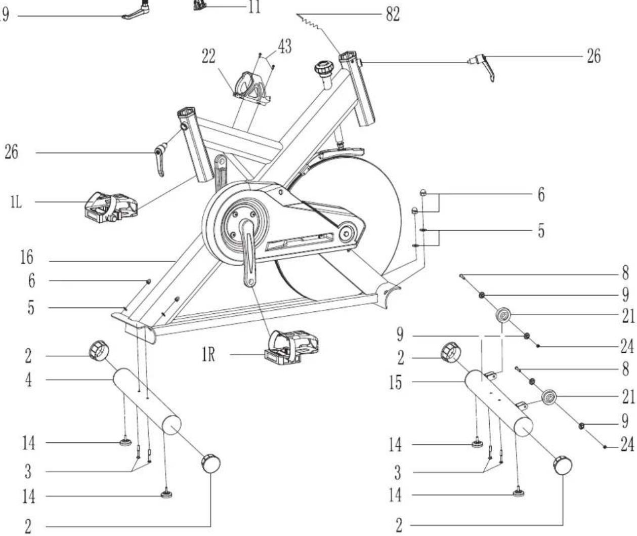 TAURUS IC70 Pro - Vue éclatée - 3