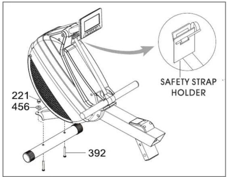 Cardiostrong RX50 - Étape 3 : montage des pieds avant et arrêté - 2