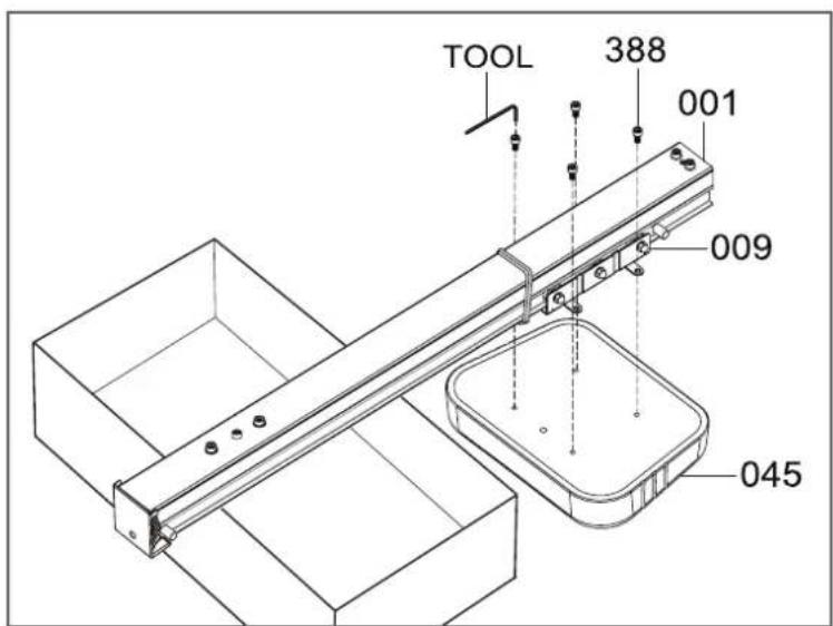 Cardiostrong RX50 - Étape 2 : montage du siège - 1