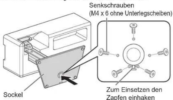 ASUS PQ321QE - ■Befestigen des Ständers - 2