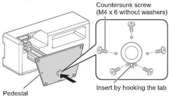 ASUS PQ321QE - Attaching the stand - 2