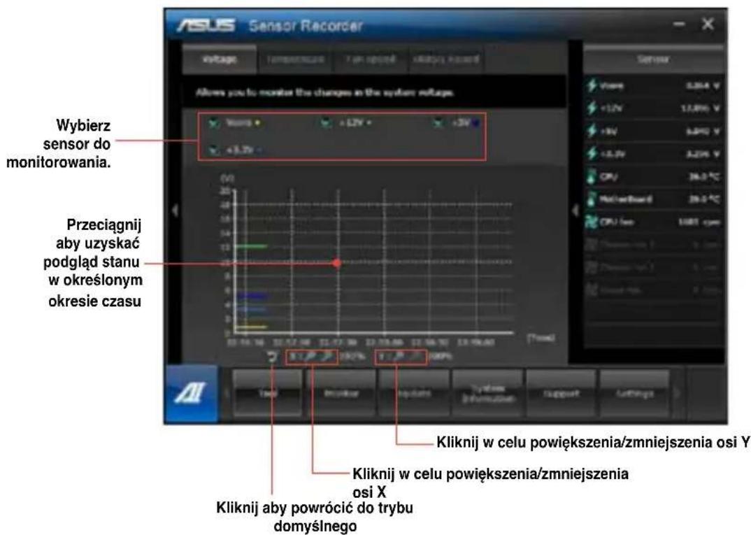 ASUS BM1845 - Konfiguracja programu Sensor Recorder - 1