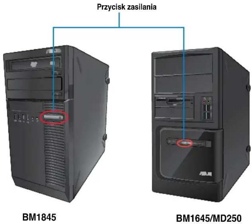 ASUS BM1845 - W celu WŁĄCZENIA komputera: - 1