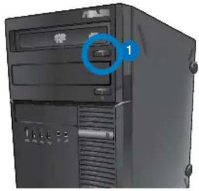 ASUS BM1845 - Het optisch station gebruiken (alleen op geselecteerde modellen) - 1