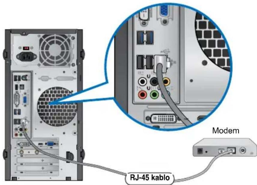ASUS BM1845 - DSL/kablolu modem yoluyla bağlanma - 2