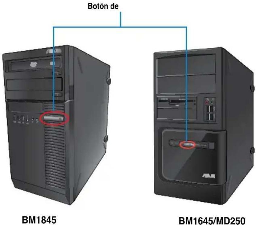 ASUS BM1845 - Para encender el equipo: - 1