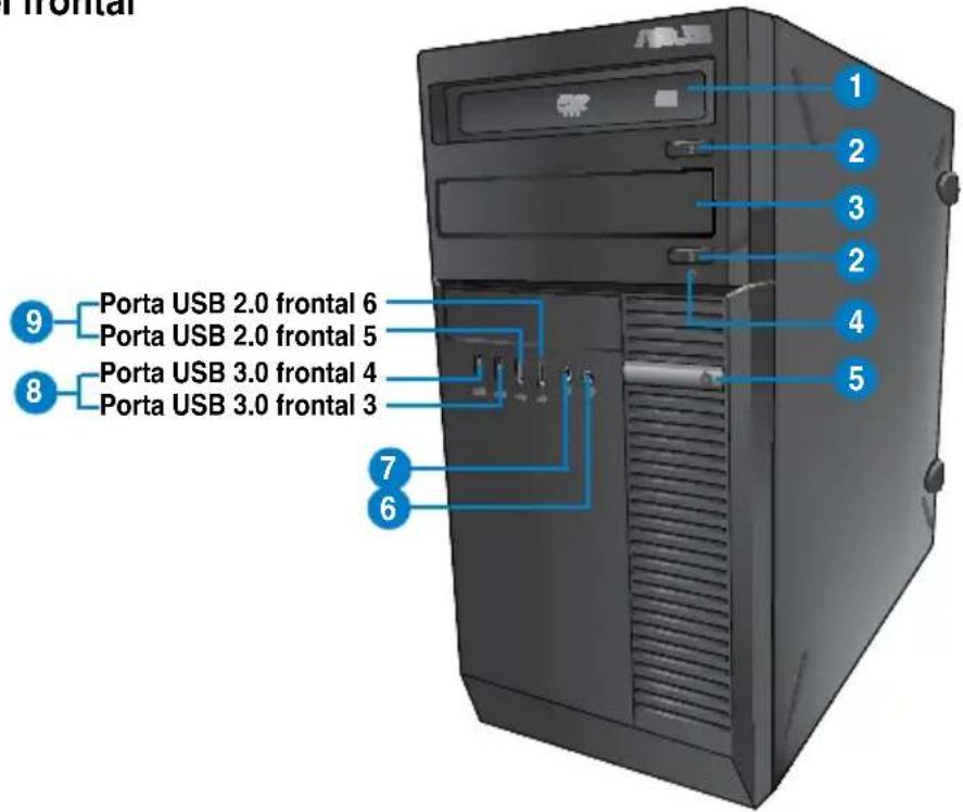 ASUS BM1845 - Painel frontal - 1