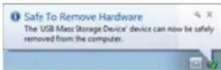 ASUS BM1845 - To remove a USB storage device: - 2