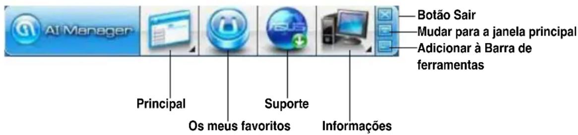 ASUS BM1845 - Barra de acesso rápido do AI Manager - 1
