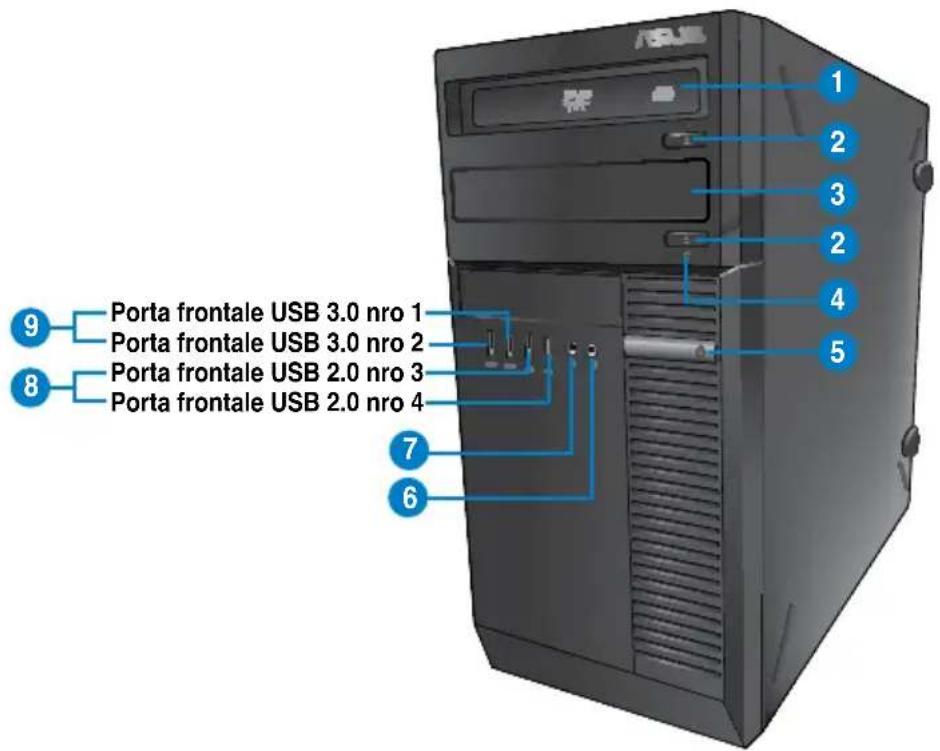 ASUS BP6335 - Pannello frontale - 3