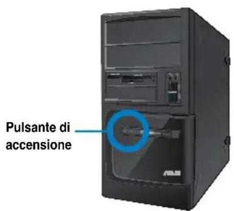 ASUS BP6335 - Per accendere il computer: - 1