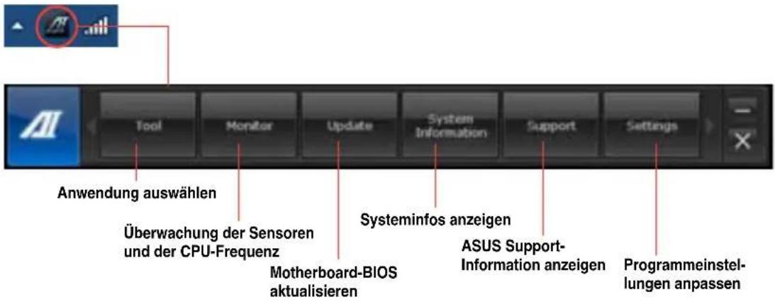 ASUS BP6335 - AI Suite II verwenden - 1