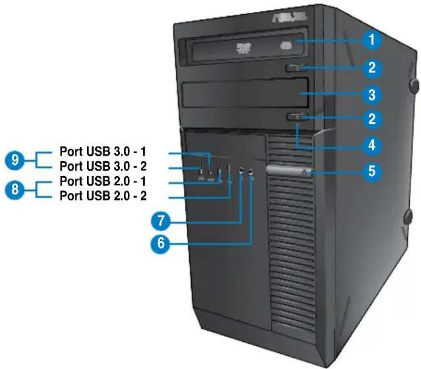 ASUS BP6335 - Panneau avant - 3