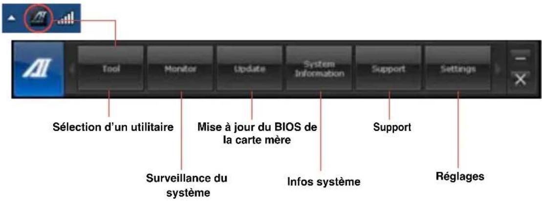 ASUS BP6335 - Utiliser AI Suite II - 1