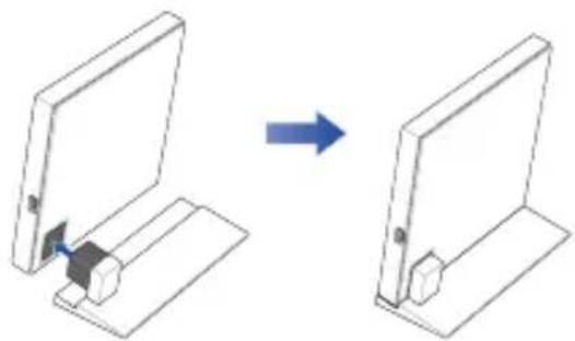 ASUS BW16D1HU PRO - Setting up the optical drive stand (on selected models) - 2