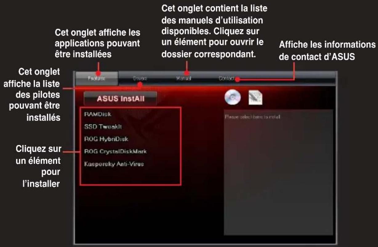 ASUS ROG RAIDR Express - Installation des logiciels - 1