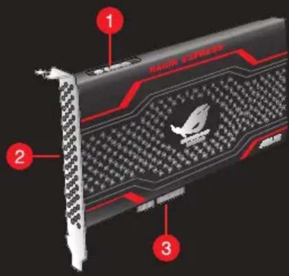 ASUS ROG RAIDR Express - Vue d'ensemble du produit - 1