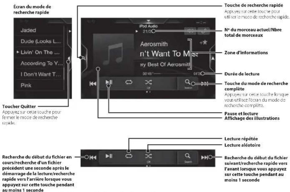 ALPINE X703DA4 - Mode Audio - 1