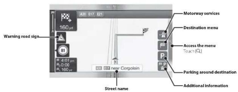 ALPINE X703DA4 - Map Functions - 2