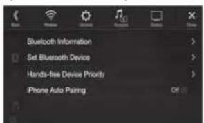 ALPINE X703DA4 - como conectar un dispositivo compatible con Bluetooth (emparejemiento) - 2