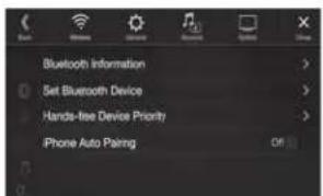 ALPINE X703DA4 - How to connect to a Bluetooth compatible device (Pairing) - 2