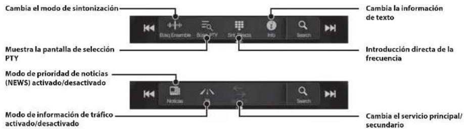 ALPINE X703DA4 - Funcionamento de DAB/DAB+/DMB - 2