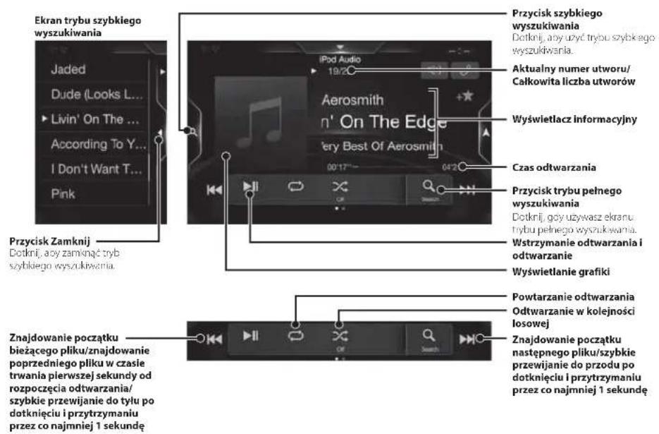 ALPINE X703DA4 - Obstuga odtwarzacza iPod/telefonu iPhone (Opcjonalne) - 1
